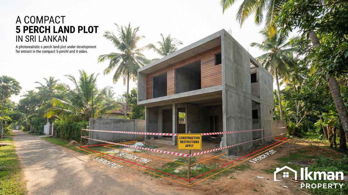 Can You Build a House on a 5 Perch Land in Sri Lanka UDA Rules You Must Know in 2026